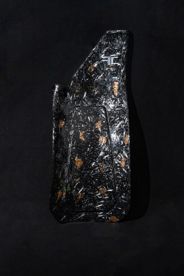 Forged Carbon Fiber rear shock guard for KTM