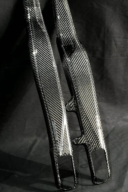 Carbon Fiber Swingarm Covers - KTM EXC 2008-2011 / HUSABERG TE 2012